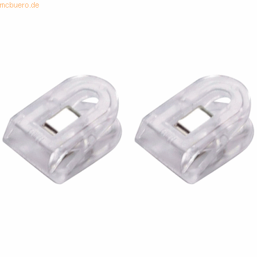 Laurel Briefklemmer Multi Clip Liliput 15x25mm VE=100 Stück kristall Laurel Briefklemmer Multi Clip Liliput 15x25mm VE=100 Stück kristall von Laurel