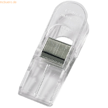 Laurel Briefklemmer Multi Clip Maxi Peg 26x80mm VE=100 Stück kristall von Laurel
