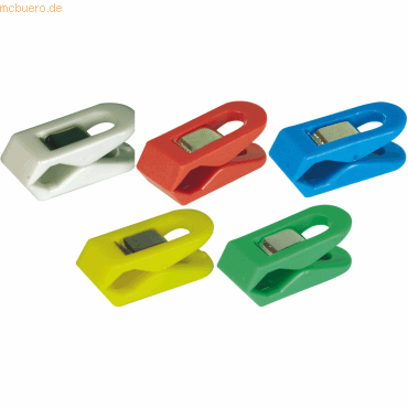 Laurel Briefklemmer Multi Clip Pegy 10x25mm VE=100 Stück Grundfarben s von Laurel