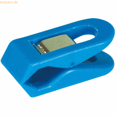 Laurel Briefklemmer Multi Clip Pegy 10x25mm VE=100 Stück blau von Laurel