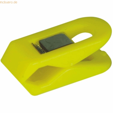 Laurel Briefklemmer Multi Clip Pegy 10x25mm VE=100 Stück gelb von Laurel