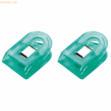 Laurel Briefklemmer Multi Clip Pegy 10x25mm VE=100 Stück kristallgrün von Laurel