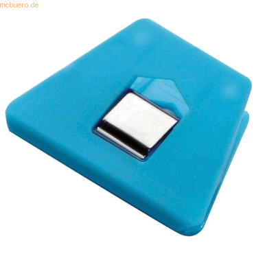 Laurel Briefklemmer Multi Clip Signal 3 90x70mm VE=100 Stück hellblau von Laurel
