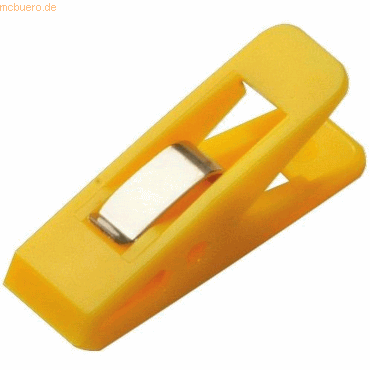 Laurel Briefklemmer Multi Clip Taifun 15x50mm VE=90 Stück gelb von Laurel