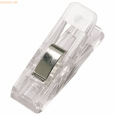 Laurel Briefklemmer Multi Clip Taifun 15x50mm VE=90 Stück kristall von Laurel