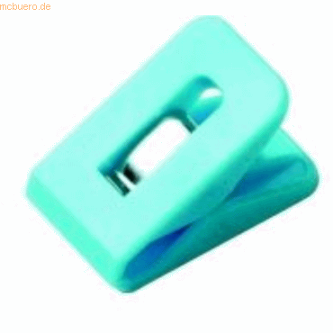 Laurel Briefklemmer Signal 1 25x43mm VE=100 Stück hellblau Laurel Briefklemmer Signal 1 25x43mm VE=100 Stück hellblau von Laurel