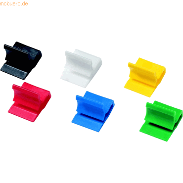 Laurel Briefklemmer Zacko 1 11x14 mm VE=1000 Stück Grundfarben sortier von Laurel