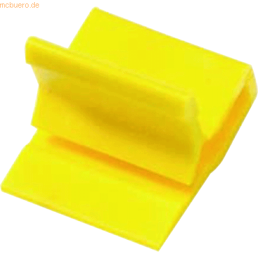 Laurel Briefklemmer Zacko 11x14 mm VE=120 Stück gelb von Laurel