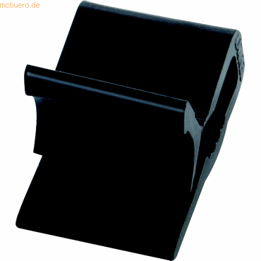 Laurel Briefklemmer Zacko 15x22 mm VE=100 Stück schwarz von Laurel