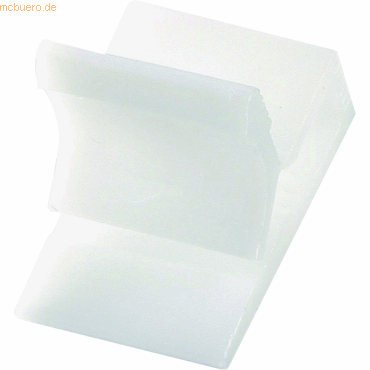 Laurel Briefklemmer Zacko 2 12x18 mm VE=1000 Stück weiß von Laurel