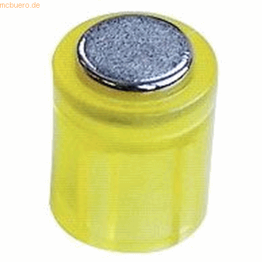 Laurel Magnet Power Zylinder 14x19mm VE=50 Stück kristallgelb von Laurel