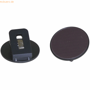 Laurel Magnetclip Signal 1 53mm VE=24 Stück schwarz von Laurel