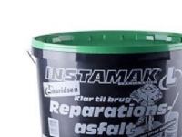 Reparationsasfalt 0-8mm - Instamak 25kg spand med grønt låg von Lauridsen Handel-Import A/S