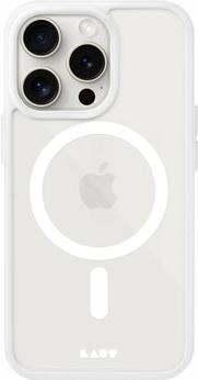 LAUT Huex Protect Hülle kompatibel mit der iPhone 15 Serie - Cover - Apple - iPhone 15 Pro - 15,5 cm (6.1) - Durchscheinend - Weiß (L_IP23B_HPT_W) von Laut