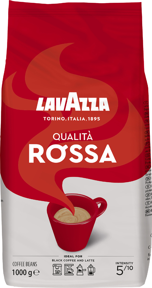 LAVAZZA Kaffee , QUALITA ROSSA, , ganze Bohne, 1 kg von Lavazza