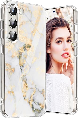 Layeri für Samsung Galaxy S24 Hülle Silikon Marmor Muster Original TPU Transparent Handyhülle Samsung S24 Hüllen Case Glitzer Dünn Anti-Gelb Schutzhülle für Samsung S24 5G Handy Hülle (Marmor B) Layeri für Samsung Galaxy S24 Hülle Silikon Marmor Muster Original TPU Transparent Handyhülle Samsung S24 Hüllen Case Glitzer Dünn Anti-Gelb Schutzhülle für Samsung S24 5G Handy Hülle (Marmor B) von Layeri