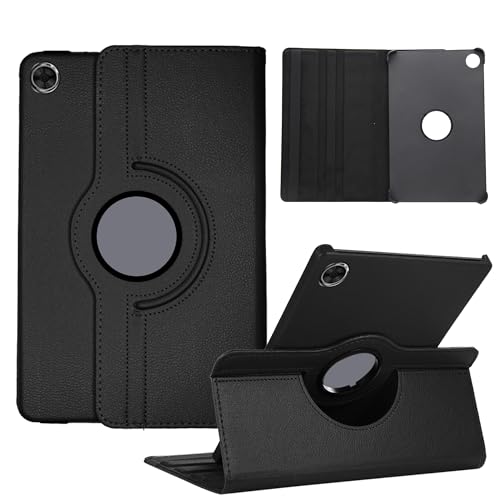 Laywaam Hülle Kompatibel mit Samsung Galaxy Tab A8 10.5 Zoll 2022 (SM-X200/SM-X205/SM-X207), 360° Drehbar Multi-Winkel PU Leder Schutzhülle Tasche von Laywaam