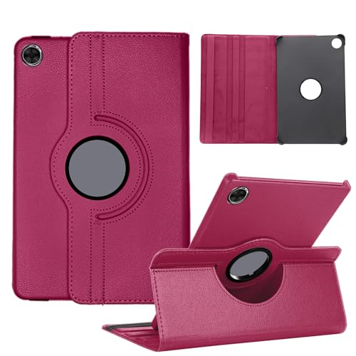 Laywaam Hülle Kompatibel mit Samsung Galaxy Tab A8 10.5 Zoll 2022 (SM-X200/SM-X205/SM-X207), 360° Drehbar Multi-Winkel PU Leder Schutzhülle Tasche von Laywaam