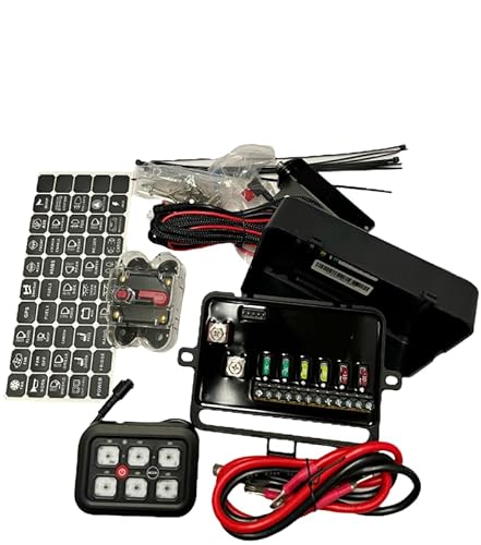 Lazer Star Lights Universal Aux Wire Controller Bluetooth 6 Position Push Pad Kit Lazer Star Lights Universal Aux Wire Controller Bluetooth 6 Position Push Pad Kit von Lazer Star Lights