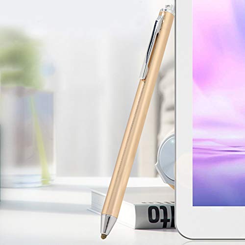 Lazimin Tragbarer Stift, Kompakter Digitaler Touchscreen mit Hoher Empfindlichkeit, Universal für Tab//Xiaomi-Smartphones und -Tablets(Gold) von Lazimin