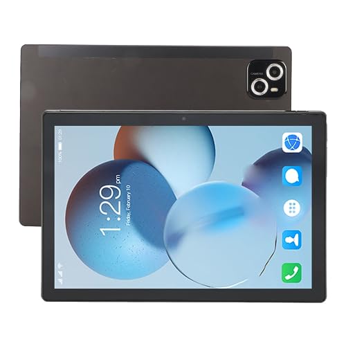 10,1-Zoll-Tablet Octa-Core-CPU 8 GB 256 GB, 5G WiFi, 4G-Netzwerk-Tablet mit Schutzhülle, FHD-Bildschirm, Zwei Lautsprechern, Nachtlesemodus, Ladeanschluss (EU-Stecker) von Lazmin112