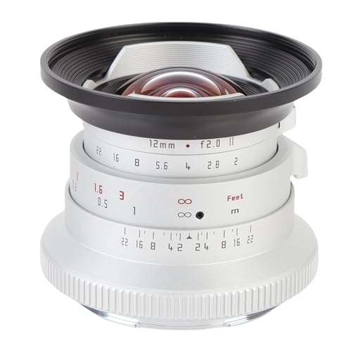 12 Mm F/2.0 Portrait-Objektiv, Große Öffnung, Manuelle Aktualisierung, APS-C, für RF-Montage, R7, R10, R50, R100, RP, R5, R6 Hybrid-Geräte (Geld) von Lazmin112
