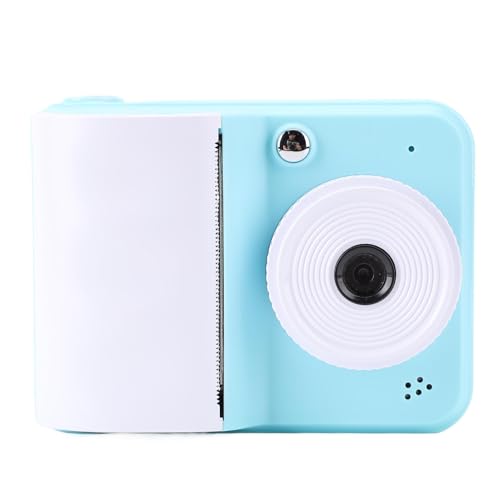 2,4-Zoll-Kinderkamera Sofortdruck, 1080p 48 MP Kleinkindkamera für Kinder, die Fotos Drucken, Digitalkamera für Kinder Im Alter von 3 Bis 12 Weihnachtsgeburtstagsgeschenken (Blue) von Lazmin112