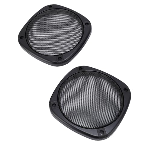 2pcs Schwarze Deckenlautsprecher Cover, Mount Lautsprecher Grill Deckungsabdeckungen Auto Grills Zubehör Teil mit 8 Mouting -Schrauben 137 Mm, für Auto Montage Home Audio DIY 2pcs Schwarze Deckenlautsprecher Cover, Mount Lautsprecher Grill Deckungsabdeckungen Auto Grills Zubehör Teil mit 8 Mouting -Schrauben 137 Mm, für Auto Montage Home Audio DIY von Lazmin112