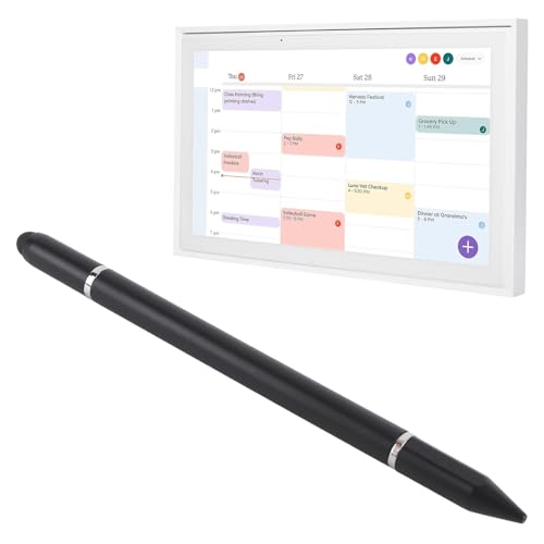 3 in 1 Stiftstift, Hochempfindlicher Touchscreen -Stift für Skylight -Kalender, Tragbarer Ersatzschreibstift mit Professioneller Stabilität (Black) von Lazmin112