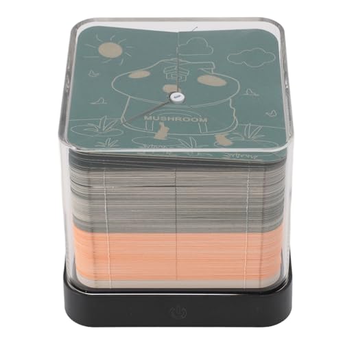 3D -Memo -Pad Kalender, Mehrzweck Innovative Handgefertigte 3D Memo Kunst Notizbilder Umweltfreundlich für Wohnkultur (GREEN) von Lazmin112