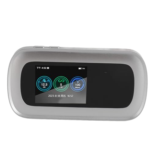 4G LTE Entsperrtes WLAN-Hotspot-Gerät, 5G-Reiserouter mit Power Bank, SIM-Kartensteckplatz, Unterstützt 16 Benutzer, Taschenrouter für Android 11 von Lazmin112