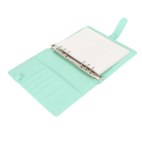 A5 Budget Binder, 6 Ring -Karten -Slots Langlebige 100 Umschläge Herausforderung Bindemittel Wasserdicht mit Bargeldumschlägen für Reisen (hellgrün) von Lazmin112