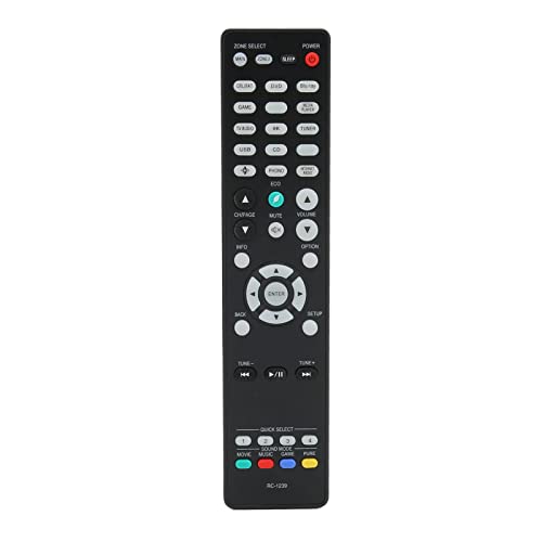 AV-Receiver-Fernbedienung, Leistungsverstärker-Fernbedienung, RC 1239, Vollständige Tasten, Ersatz für Denon AVR S960H AVR X2700H AVR X3700H von Lazmin112