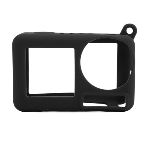 Actionkamera -Schutzabdeckung, Actionkamera Silikonabdeckung Genauer Lochplatzierung Bequemes Handgefühl für Zubehör (Black) von Lazmin112