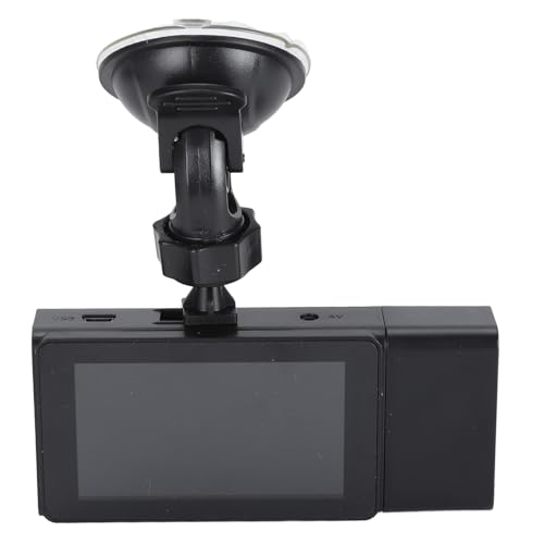 Dashcam, 1080P HD 3-Linsen-Bewegungserkennungs-Dashboard-Kamera-Recorder mit 3,0-Zoll-IPS-Display, Praktischer Autofahr-Recorder Zum Fahren und Parken von Lazmin112