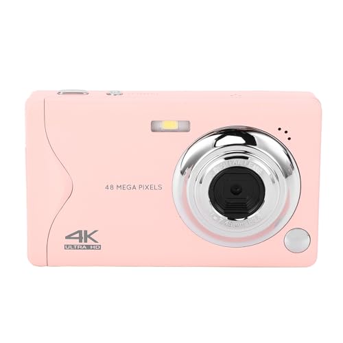 Digitalkamera, 4K 48 MP 16-Fach Zoom Foto-Autofokus-Kamera mit 3-Zoll-TFT-Bildschirm, MP3-Player, Kompaktkamera für Teenager und Erwachsene von Lazmin112