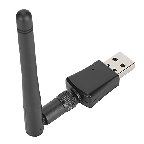 Drahtlose Netzwerkkarte, Dual Frequency 2.4G+5.8G AC 600M WiFi Adapter mit Antenne, USB 2.0 Port, Unterstützung für Windows Vista/XP/2000/7/8/10, für Linux, für OS X 10.5-10.13 von Lazmin112