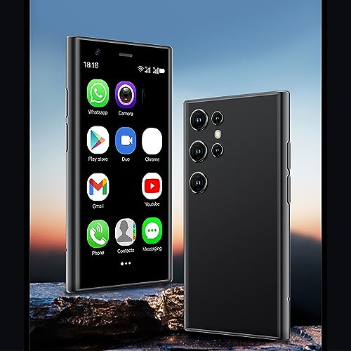 Echtes Super-Smartphone, Kleiner Als eine Bankkarte, 2 GB RAM, 16 GB ROM, 3-Zoll-3D-Glas-Touchscreen, 0,3 MP Front- und 2 MP Rückkamera, 3G-Taschenhandy für 8.1, MTK6580 von Lazmin112