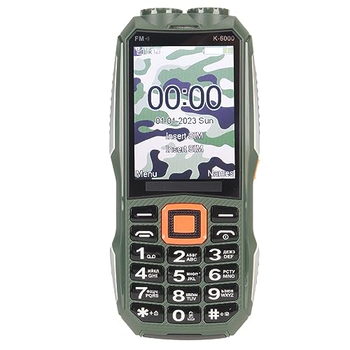 Entsperrtes Senioren-Handy, Handy mit Großen Tasten, 2G-Retro-Telefon mit Lautem Ton, Klassisches Altes Handy, 2 SIM-Kartensteckplatz, 1 Speicherkartensteckplatz, 6800-mAh-Akku, Entsperrtes Senioren-Handy, Handy mit Großen Tasten, 2G-Retro-Telefon mit Lautem Ton, Klassisches Altes Handy, 2 SIM-Kartensteckplatz, 1 Speicherkartensteckplatz, 6800-mAh-Akku, von Lazmin112