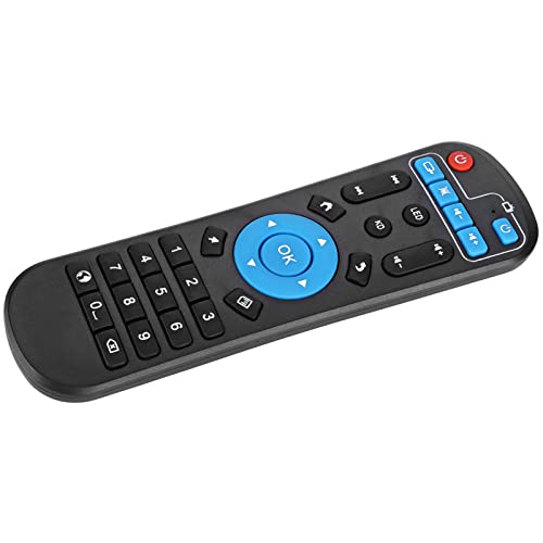 Fernbedienung für Set Top Box, Ersatzfernbedienung für T95Z Plus T95U Pro T95V Pro Q Plus QBOX von Lazmin112
