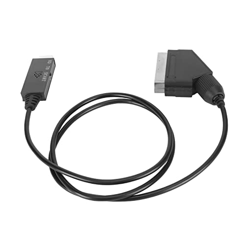 HD-Multimedia-Schnittstelle zu Scart-Kabel, 480i 576i Standard Definition, HDMI-Konverter Unterstützt PAL NTSC HD zu Scart-Adapterkabel für TV VHS VCR DVD von Lazmin112