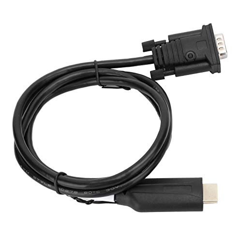 HDMI-VGA-Videokonverter, Adapter Digital-Analog-Signaltransformator mit 1,2 M Kabel, Kompatibel für Computer, Desktop, Laptop, PC, Projektor, HDTV von Lazmin112