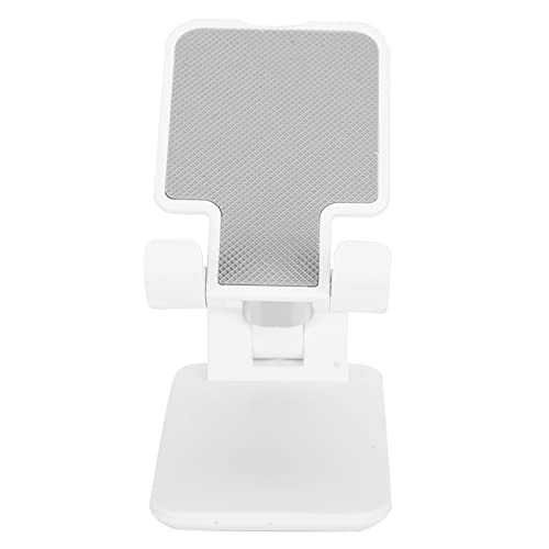 Handy-Ständer, Verstellbarer Handy-Ständer für Schreibtisch, Lazy Phone Clip Holder Faltbare Spiegel-Gesichtshalterung für Handy-Tablet (Weiss) von Lazmin112