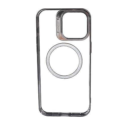 Hartschalenhülle für Phone 14 Pro Max, Magnetisch Galvanisierte Transparente Abdeckung mit Linsenschutz, Stilvolles Aussehen von Lazmin112