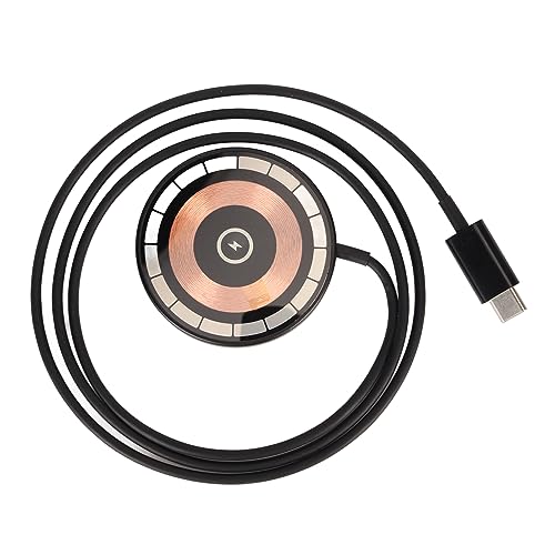 Kabelloses Ladegerät, Magnetisches 15-W-Ladepad mit Stabiler, Sicherer Ladestation, Typ-C-Telefon-Magnet-Ladepad für Einfacheres Aufladen von Telefon-Eerbuds Kabelloses Ladegerät, Magnetisches 15-W-Ladepad mit Stabiler, Sicherer Ladestation, Typ-C-Telefon-Magnet-Ladepad für Einfacheres Aufladen von Telefon-Eerbuds von Lazmin112