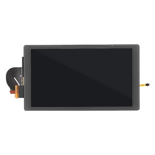LCD-Bildschirm-Ersatz für Switch Lite, Touchscreen-Display, OEM-Hintergrundbeleuchtung, Reparaturkonsole (Black) von Lazmin112