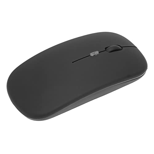 LED 2,4 GHz Wireless Office-Maus, Stummklick-Mäuse, Einstellbare DPI USB-Lade-Anti-Fingerabdruck-Silent Wireless Gaming-Maus für Laptop für (Schwarz) von Lazmin112