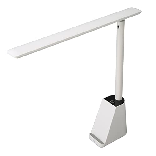 LED-Schreibtischlampe, USB-Netzteil, Touch-Control-Tischlampe, 3 Farbtemperaturen, Touch-Control-Augenschutzlampe, Zum Lesen und Arbeiten von Lazmin112