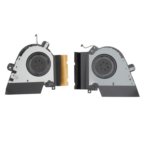 Laptop-CPU-GPU-Lüfter, Ersatz-Notebook-interner Lüfter, 4-poliger Stromversorgungslüfter, für Asus ROG Zephyrus GA502D GA502DU GU502 GU505 GU505DU (CPU+GPU) von Lazmin112
