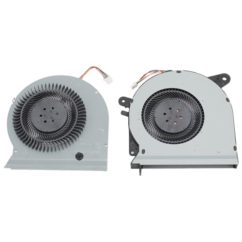 Laptop-CPU-GPU-Lüfter, Notebook-interner Lüfter mit 4-Pin-Stromversorgung, Lüftungsventilator, Ersatz für ASUS ROG Strix GL503VS GL503V GL503VM (CPU+GPU) von Lazmin112